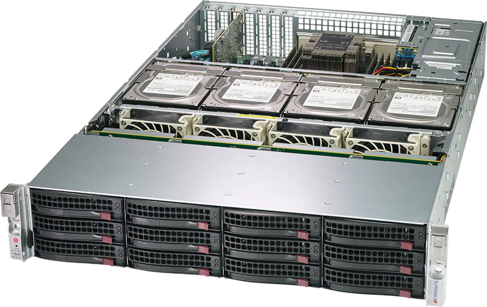 Платформа Supermicro SuperStorage 2U 620P-ACR16L