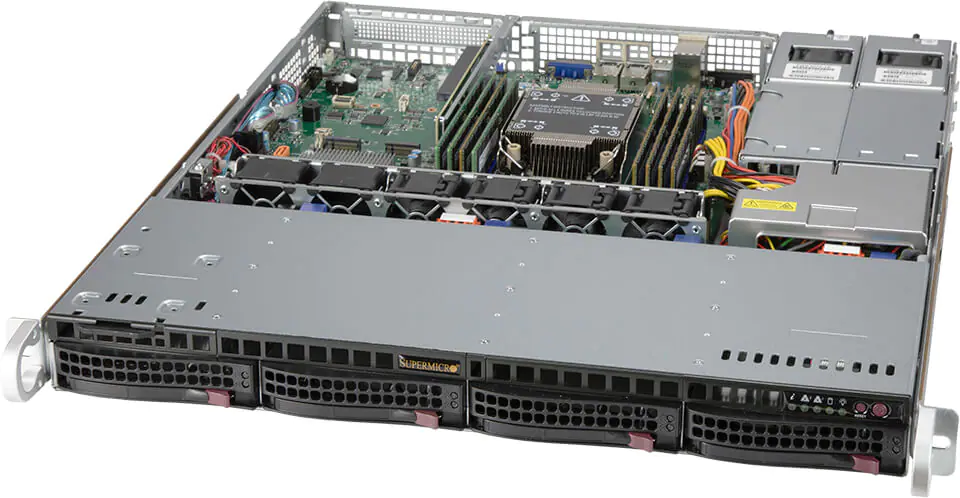 Платформа Supermicro SuperServer 1U 510P-MR