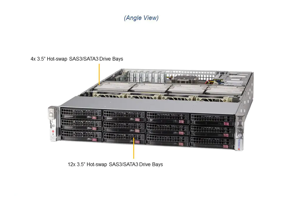 Платформа Supermicro SuperStorage 2U 620P-ACR16H